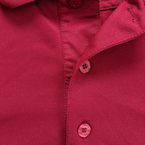 Monterey Club Golf Polo Men's XL Burgundy - Picture 2 of 8